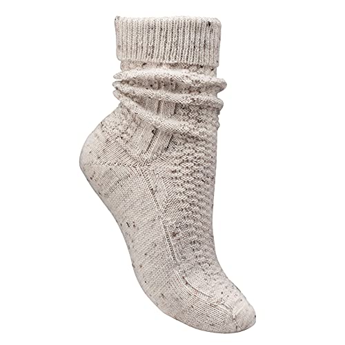 Goldschmidt Trachten Trachtensocken (Socken Zopfmuster beige, 43-46) von Goldschmidt Trachten