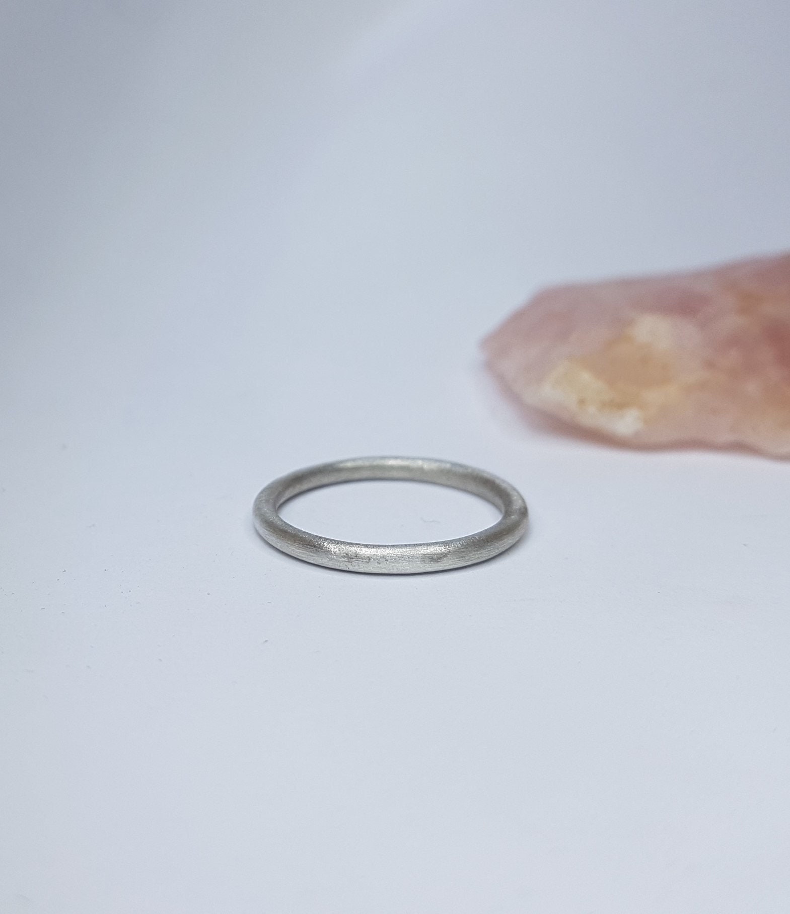 Feiner, Mattierter Silberring "Sii" Feiner, Mattierter Silberring "Sii" von GoldschmiedeARTelier