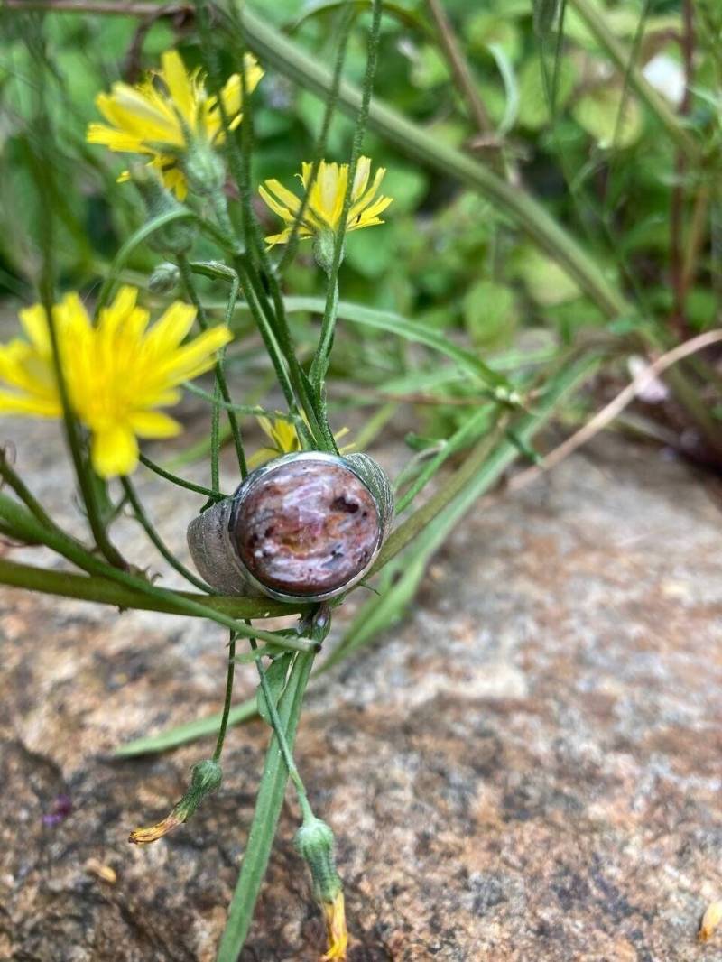 Unikat - Boulder- Opal Auf Silberring "Nuchepa" von GoldschmiedeARTelier