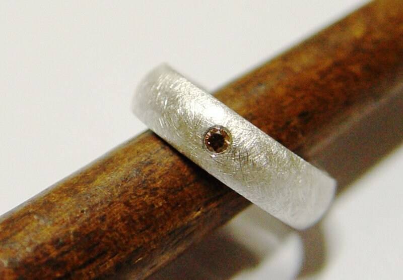 Ehering/Partnerring Mit Brillant von GoldschmiedeDunder