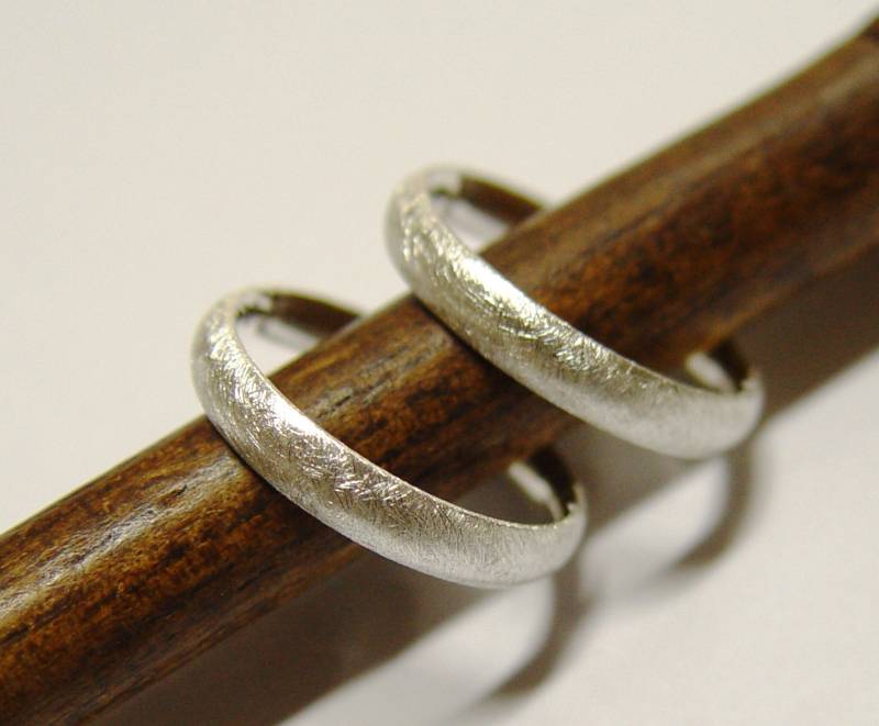 Eheringe/Partnerringe in Silber von GoldschmiedeDunder