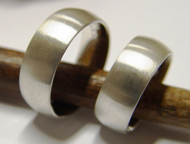 Eheringe/Partnerringe in Silber von GoldschmiedeDunder