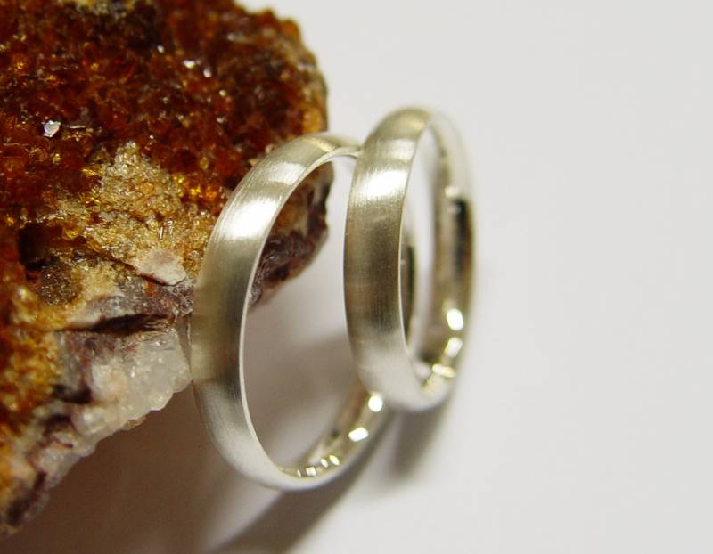 Trauringe - Partnerringe in Silber von GoldschmiedeDunder
