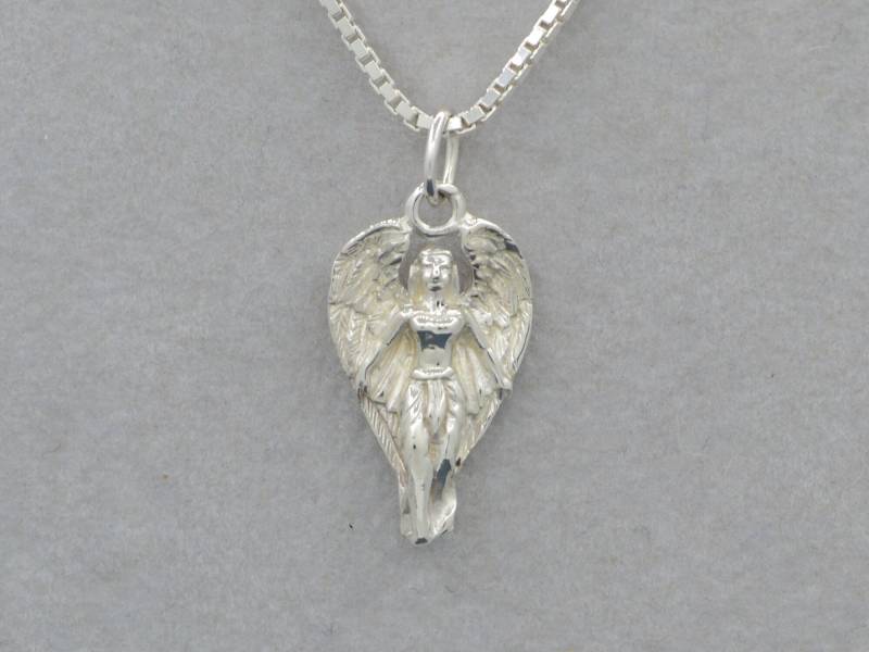 Segnender Engel in 925 Silber von GoldschmiedeGrunwald