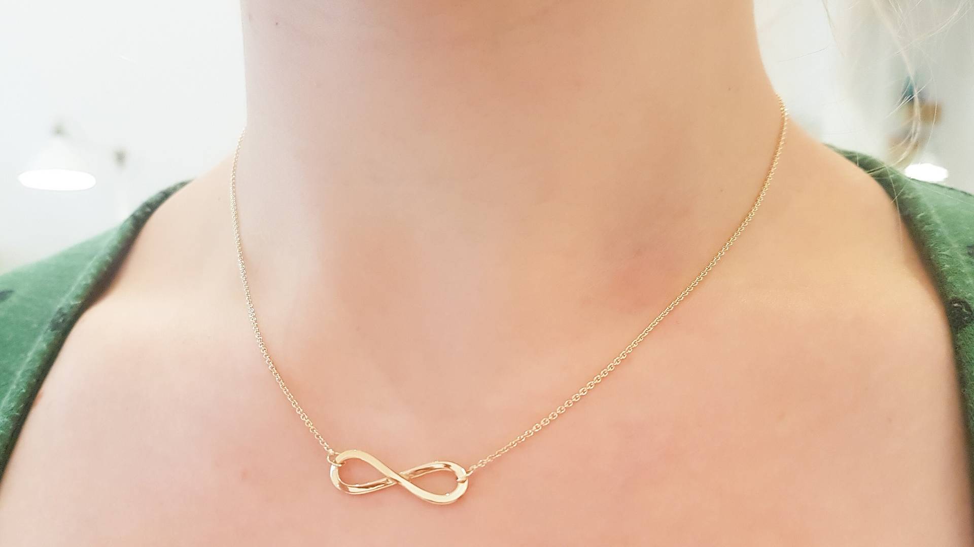 Infinity - 585Er Goldkette Mit Handgearbeitetem Unendlichkeitssymbol Unendlichkeitskette Infinity - 585Er Goldkette Mit Handgearbeitetem Unendlichkeitssymbol Unendlichkeitskette von GoldschmiedeJosefine