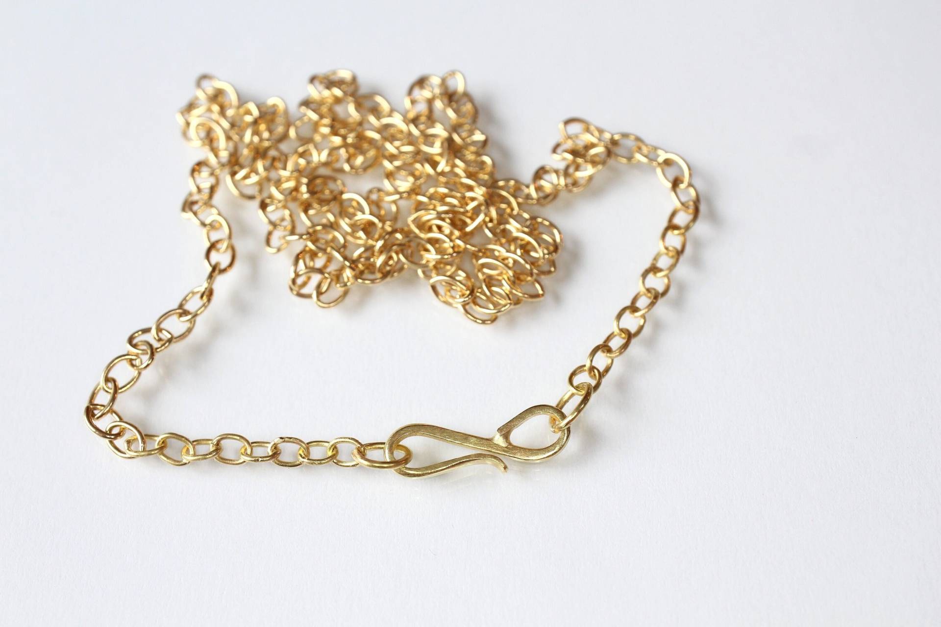 Ankerkette Aus 750 Gold, Goldkette 18K Massiv, Mit Handgearbeitetem Verschluss, Kette Für Anhänger, Armband, Verstellbare Länge Ankerkette Aus 750 Gold, Goldkette 18K Massiv, Mit Handgearbeitetem Verschluss, Kette Für Anhänger, Armband, Verstellbare Länge von GoldschmiedePrignitz