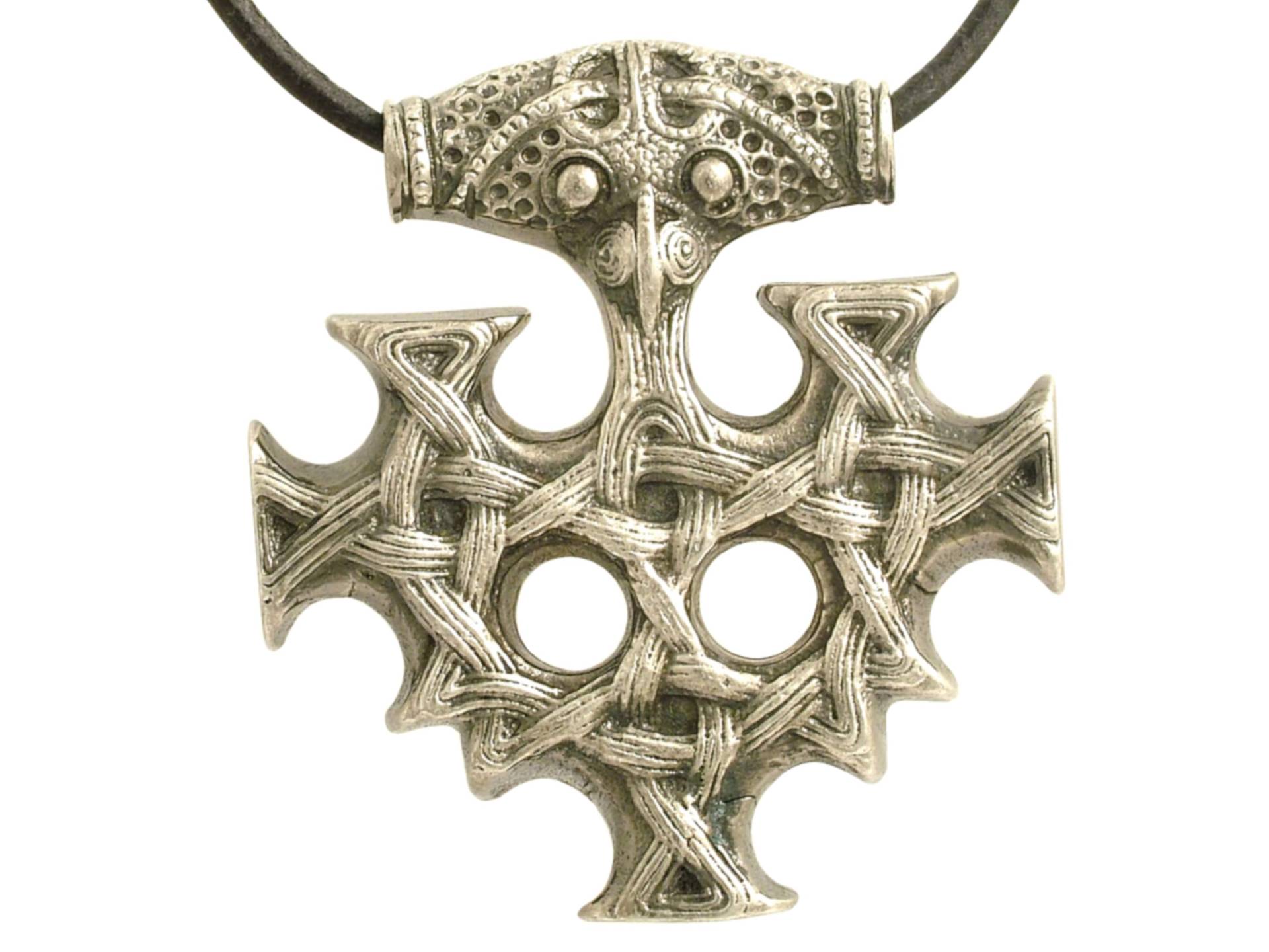 Anhänger Thors Hammer Hiddenseekreuz Groß Massiv 925 Silber Antik Anhänger Thors Hammer Hiddenseekreuz Groß Massiv 925 Silber Antik von GoldschmiedeSelbiger