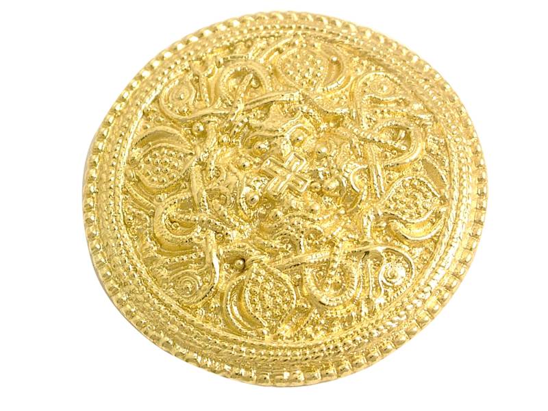 Brosche Hiddenseefibel 925 Silber Vergoldet Brosche Hiddenseefibel 925 Silber Vergoldet von GoldschmiedeSelbiger