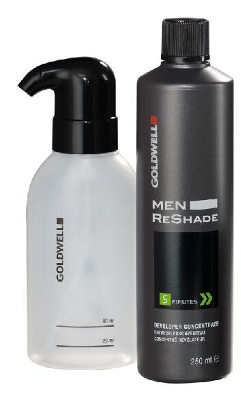 Goldwell Men Reshade Set Entwicklerkonzentrat & Applikatorflasche CFM 4x 20 ml von Goldwell