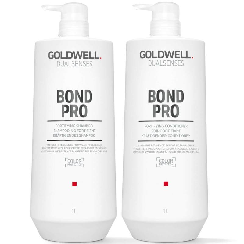 Goldwell Dualsenses BondPro+ Shampoo and Conditioner 1L Duo von Goldwell