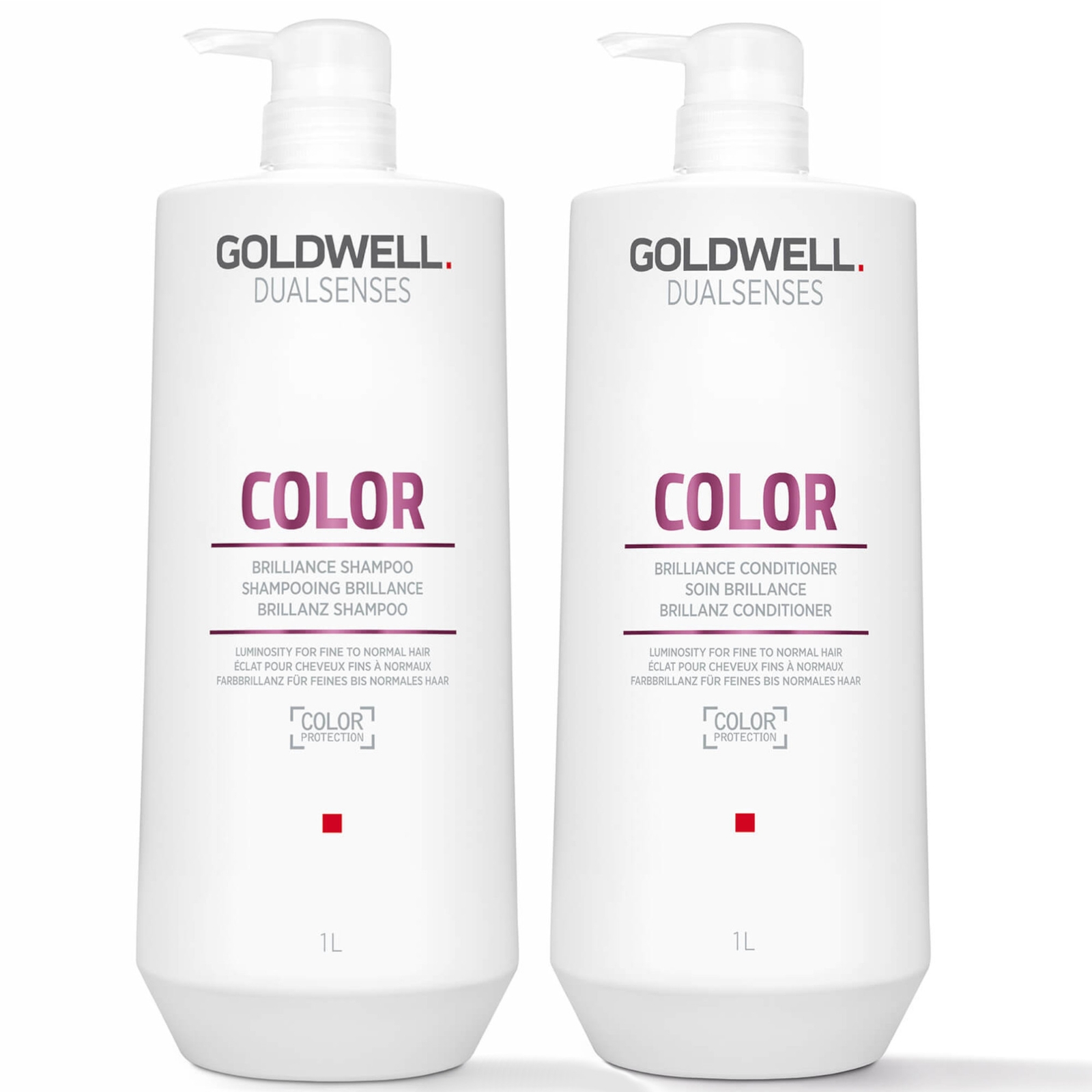 Goldwell Dualsenses Color Brilliance Shampoo and Conditioner 1L Duo von Goldwell