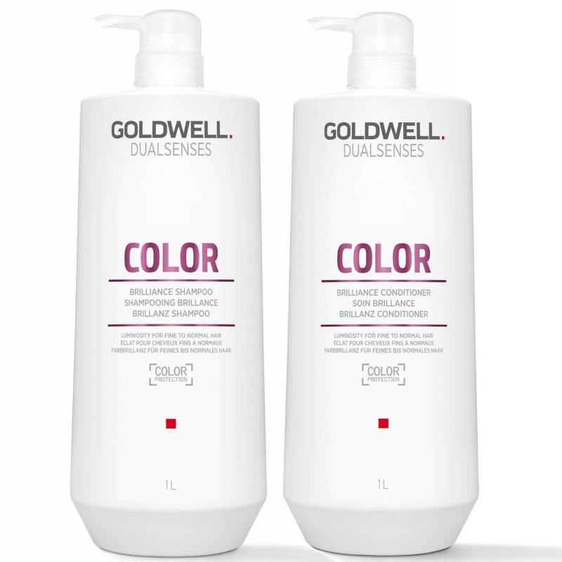 Goldwell Dualsenses Color Brilliance Shampoo and Conditioner 1L Duo von Goldwell