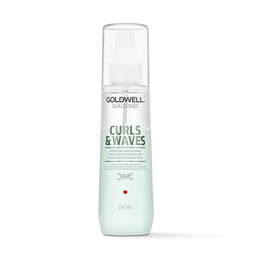 Goldwell Dualsenses Curls & Waves Feuchtigkeits Serum Spray für lockiges und gewelltes Haar, 150 ml von Goldwell