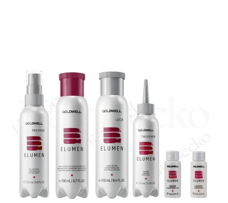 Goldwell Haarfarbe Elumen Home Set + gratis Minis, Starter Set von Goldwell