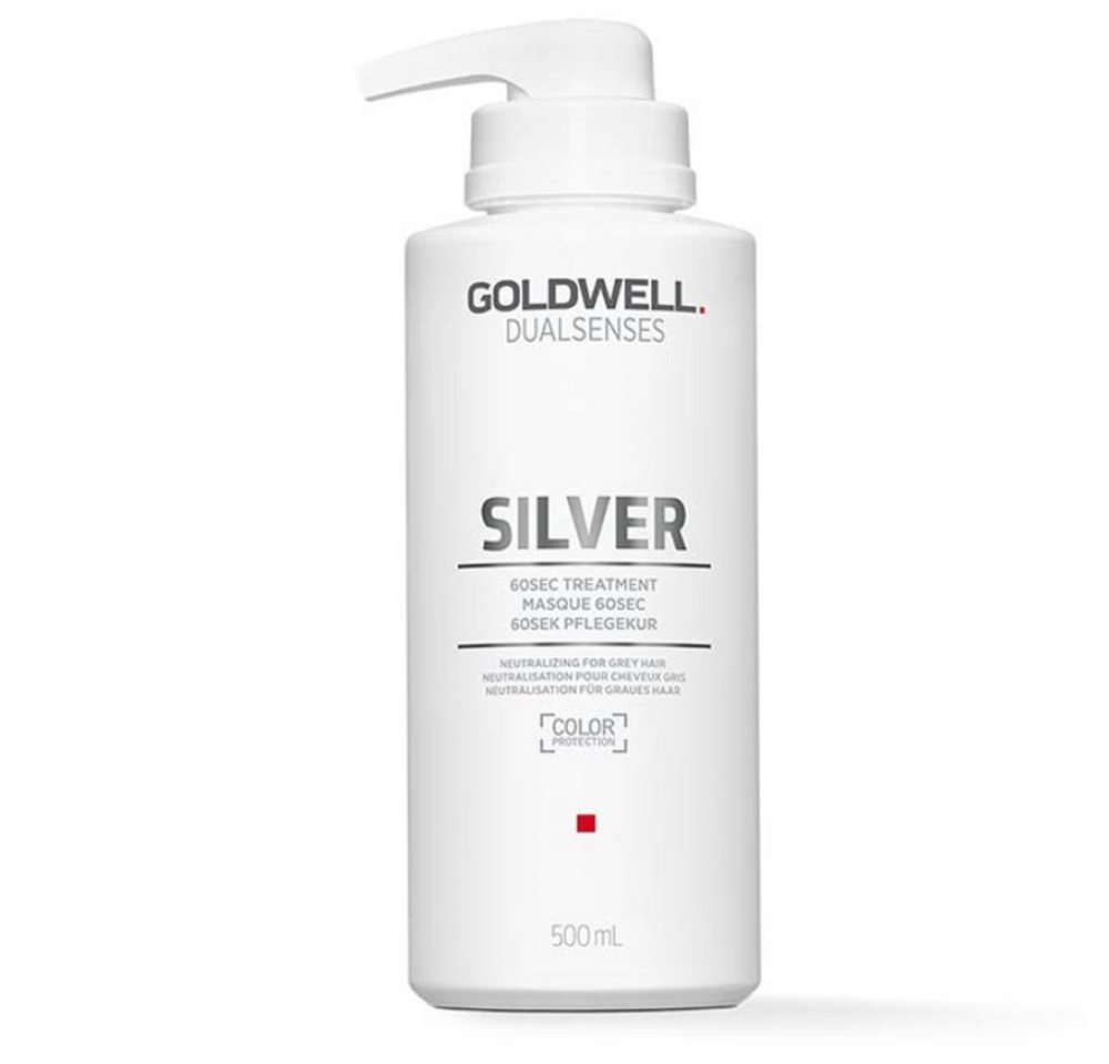 Goldwell Haarmaske Dualsenses Silver 60sec Treatment 500 ml von Goldwell