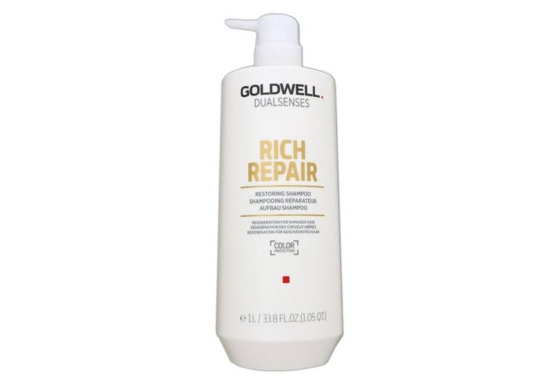 Goldwell Haarshampoo Goldwell Rich Repair 1000 ml Shampoo für strapaziertes Haar von Goldwell