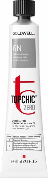 Goldwell Topchic Zero Haarfarbe dunkelblond 6N 60 ml von Goldwell