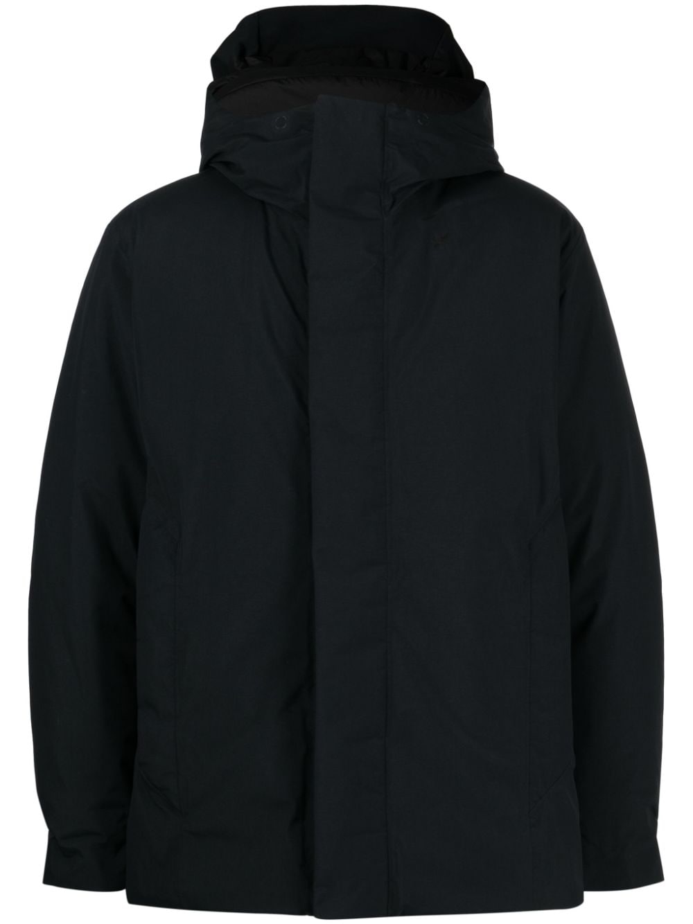 Goldwin Gefütterter GORE-TEX Parka mit Logo - Schwarz von Goldwin