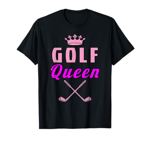 Golf Queen Mädchen T-Shirt von Golf Club Golfer Golfspieler Lustiges Geschenk