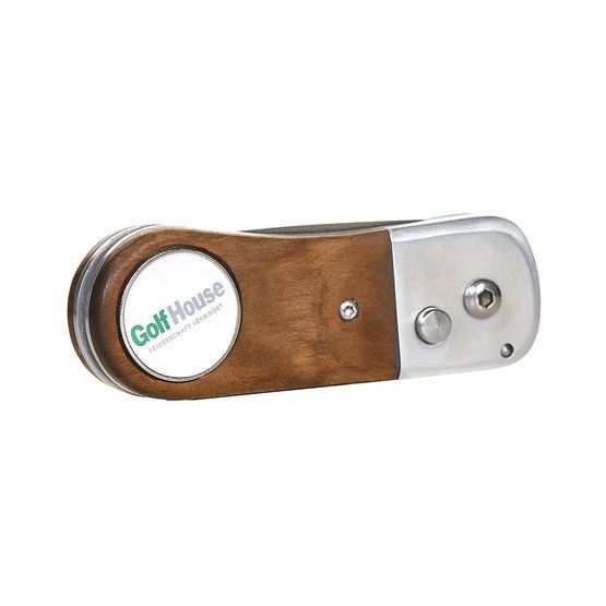 Golf House Pitchgabel Holz incl.GH-Ballmarker beige Golf House Pitchgabel Holz incl.GH-Ballmarker beige von Golf House