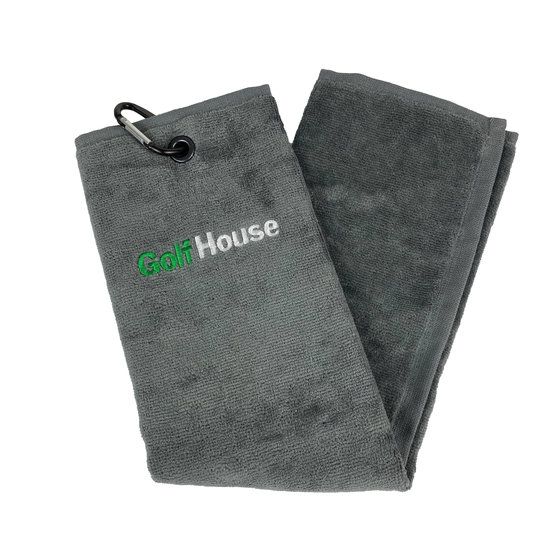 Golf House TriFold Handtuch grau von Golf House