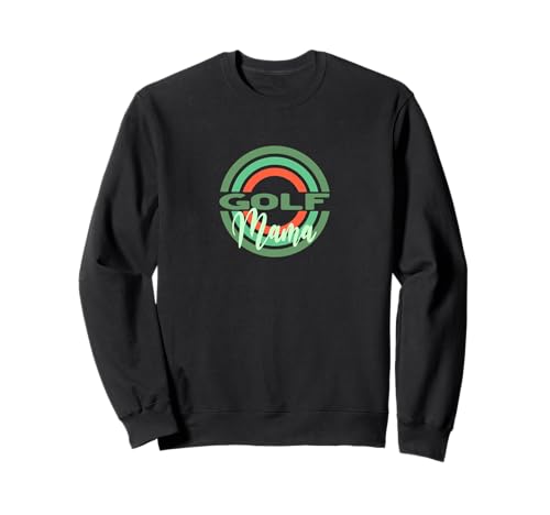 Golf Mama in modernen Kreisen Sweatshirt von Golf Mom Merch