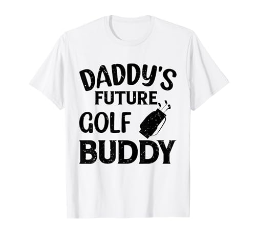 Golfer für Kinder – Daddy's Future Golf Buddy T-Shirt von Golf Player Kids Golfing