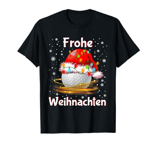 Weihnachtsoutfit Damen Herren Weihnachten Golfball Golf T-Shirt Weihnachtsoutfit Damen Herren Weihnachten Golfball Golf T-Shirt von Golf Weihnachtspullover Weihnachtsoutfit