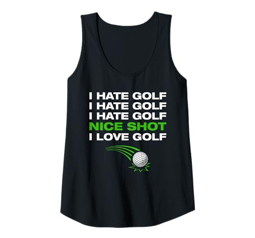 Damen I Love Golf lustiges Golf Golfen Golfer Tank Top Damen I Love Golf lustiges Golf Golfen Golfer Tank Top von Golfer Sprüche & lustige Golfspieler Outfits