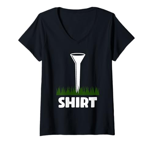 Damen Lustiges Golf Golfen Golfer T-Shirt mit V-Ausschnitt Damen Lustiges Golf Golfen Golfer T-Shirt mit V-Ausschnitt von Golfer Sprüche & lustige Golfspieler Outfits