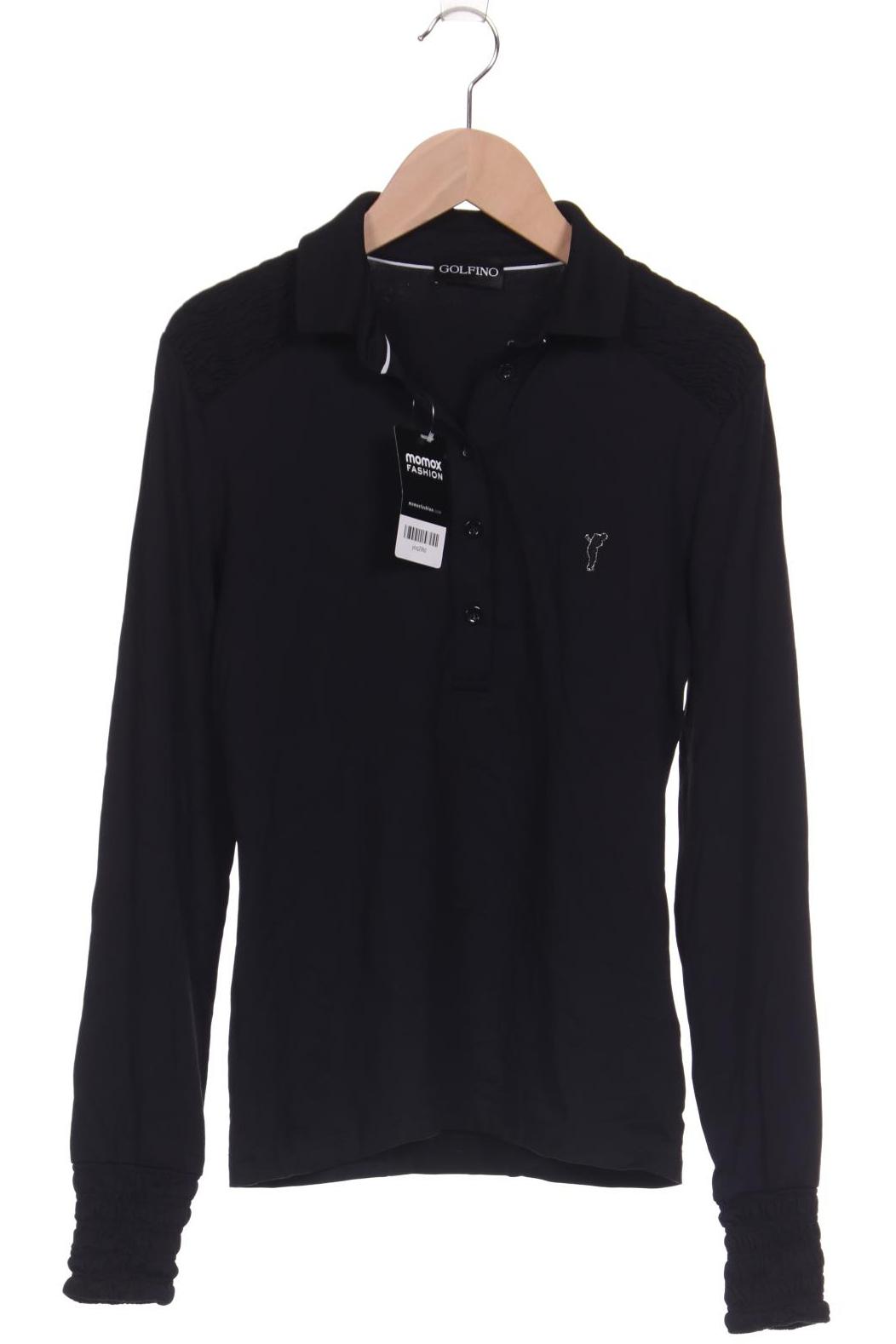 GOLFINO Damen Poloshirt, schwarz von Golfino