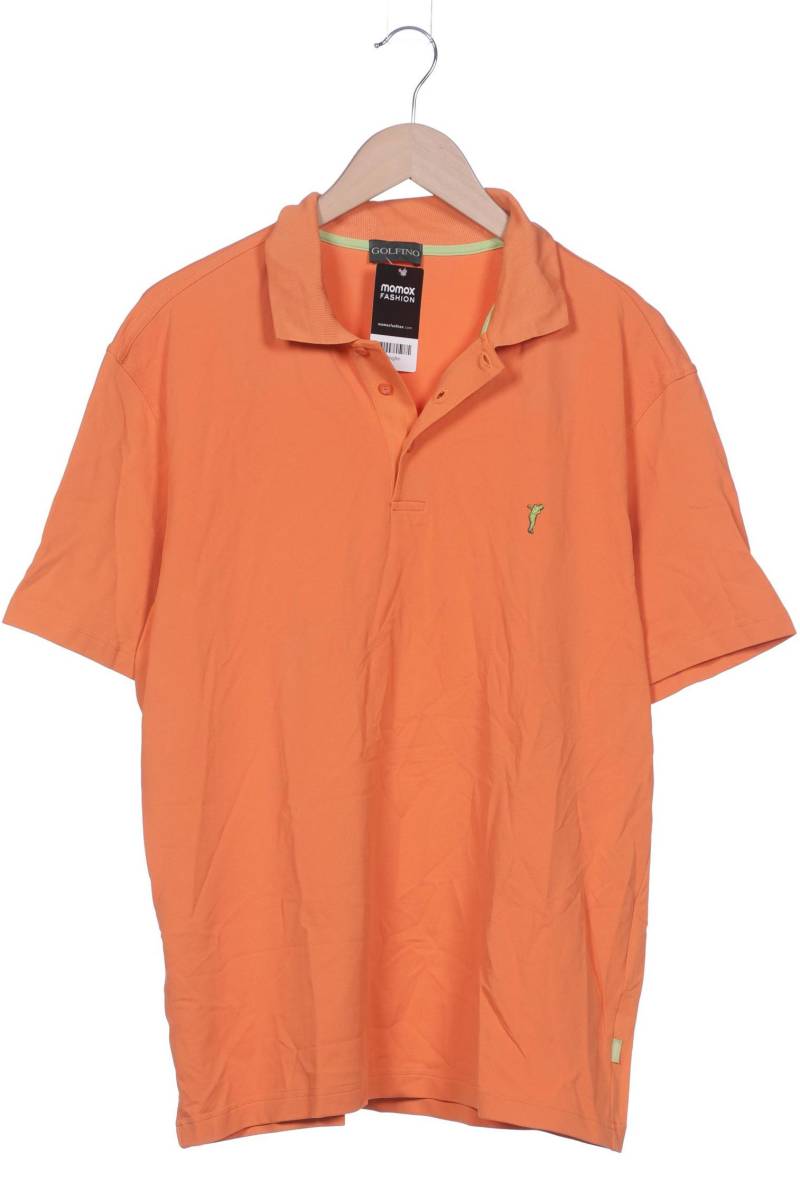 GOLFINO Herren Poloshirt, orange von Golfino