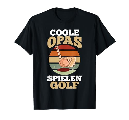 Golfspieler Großvater Coole Opas Spielen Golf T-Shirt - Herren, Schwarz, S, Kurzarm, Kentkragen, Klassisch geschnitten, Baumwolle 50%, Polyester 50% Golfspieler Großvater Coole Opas Spielen Golf T-Shirt - Herren, Schwarz, S, Kurzarm, Kentkragen, Klassisch geschnitten, Baumwolle 50%, Polyester 50% von Golfspieler Golfer Golfclub Geschenk