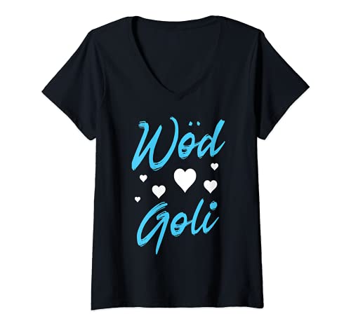 Damen Wöd Goli Firmgoli Taufgoli Geschenk T-Shirt mit V-Ausschnitt Damen Wöd Goli Firmgoli Taufgoli Geschenk T-Shirt mit V-Ausschnitt von Goli Geschenkideen