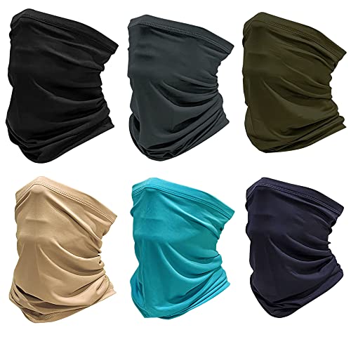 Golopatop Multifunktionstuch Schlauchschal Halsgamasche Eisseide Multifunktionale Schlauchtuch Tube Schal Elastische Halswärmer Atmungsaktive UV-Beständigkeit Bandana für Herren Damen von Golopatop