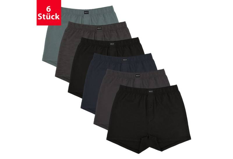 Gomati Boxershorts 6er Pack Herren Jersey Boxershorts Baumwolle von Gomati