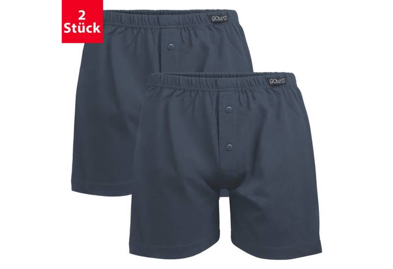 Gomati Boxershorts Herren Jersey Boxershorts (2 Stück) Baumwolle von Gomati