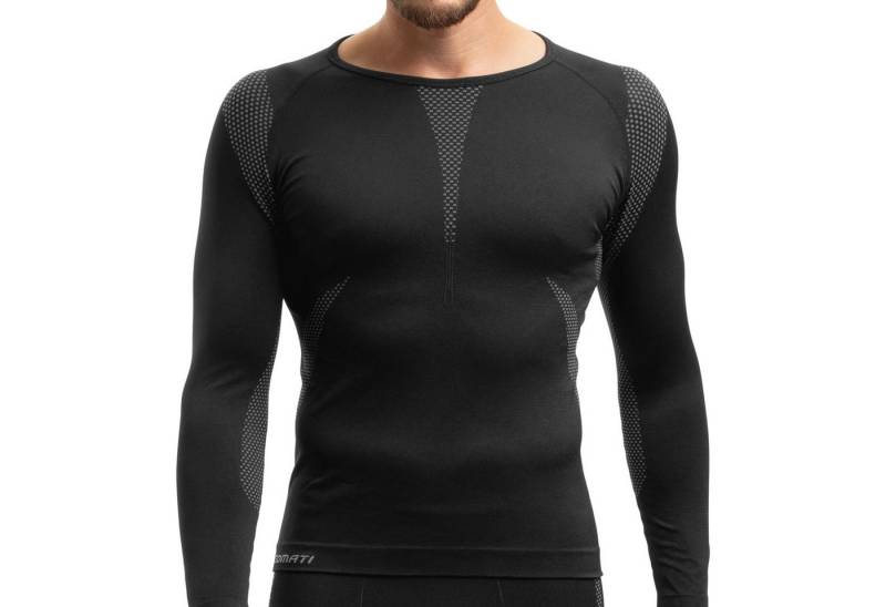 Gomati Funktionsunterhemd Herren Ski Thermo Unterhemd langarm Seamless schnelltrocknend von Gomati