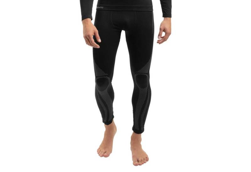 Gomati Thermohose Herren Ski Thermo Unterhosen Seamless schnelltrocknend von Gomati
