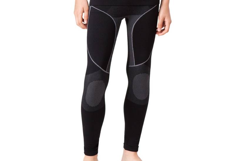 Gomati Thermounterhose Kinder Ski Thermo Funktionswäsche lange Unterhosen Seamless von Gomati