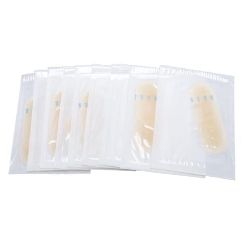 Transfer-Augenbrauen-Aufkleber, weiches Silikon, Übungs-Make-up, Augenbrauen-Schablonen-Aufkleber für Schönheitssalon, Anfänger, 20 Stück, helle Hautfarbe Transfer-Augenbrauen-Aufkleber, weiches Silikon, Übungs-Make-up, Augenbrauen-Schablonen-Aufkleber für Schönheitssalon, Anfänger, 20 Stück, helle Hautfarbe von Gonetre