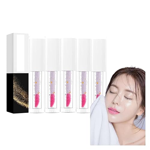 Boss Up Cosmetics Color Changing Lip Oil, Bossup Cosmetics Plumping Lip Gloss, Hydrating and Moisturizing Lip Glow Oil,Make Lips Fuller And Moisturizing (5 PCS) von Goniome