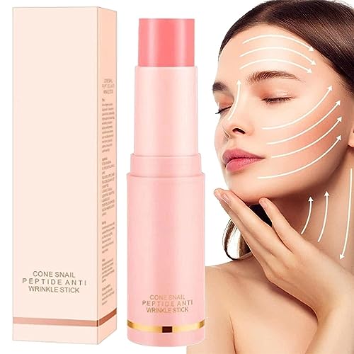 Collagen Boosting Moisture Balm Stick, Wrinkle Bounce Multi Balm, Snail Peptide Anti Wrinkle Stick, Facial Serum Stick, Collagen Balm Sticks für Frauen (1 PCS) von Goniome