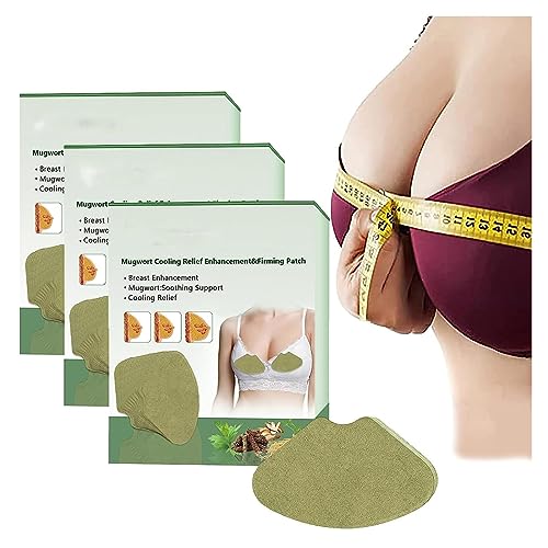 Flysmus Curvalux Enhancement Kräuterpflaster, Brustvergrößerungspflaster, Bruststraffung, verbessert das Absacken für Frauen, Wachstumspflaster, Kräuter-Lymphpflege (3 Box) von Goniome