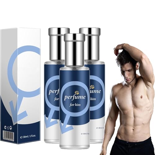 Goniome Cupid Hypnosis Cologne für Männer, lassen Sie sie sich in Sie verlieben, magische Cupid-Düfte für Männer, romantisches Parfümspray, Eau de Toilette, langanhaltendes romantisches Parfüm (3 PCS) von Goniome