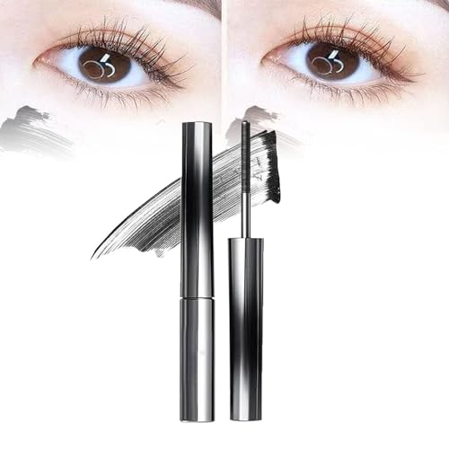 Goniome Judy Doll Mascara, Judy Doll Iron Strong Mascara, 3D Curling Wimpern-Eisen-Mascara, Judydoll Iron Mascara, klumpt nicht, wischfest, flockenfest, langlebig (Schwarz) von Goniome