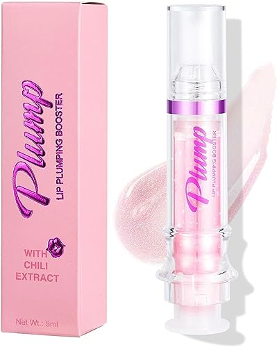 Handaiyan Lip Plumper, Girabella Lip Plumper, Handaiyan Lip Plumper Booster Gloss,Plumping Booster Lip Gloss Glossy Lipstick,Moisturizing, Plumping, High Shine for Women (#4) von Goniome