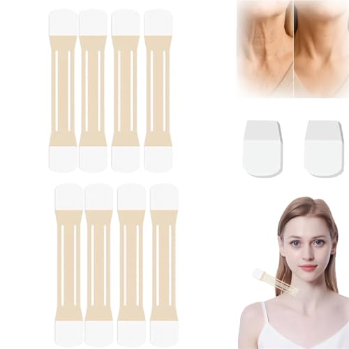 Instant Neck Tape, Neck Tape, Invisible Necks Lift Tapes, Instant Necks and Face Lift Strap Patch Tightening Tapes, Breathable Neck Strip for Neck Skin Care, Improve Fine Lines (2Box) von Goniome