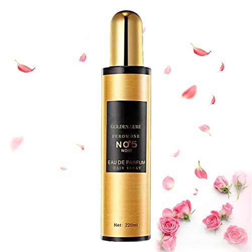 L'UODAIS Golden Lure Feromone Hair Spray,2023 Best Golden Lure Feromone Hair Spray, L'uodais Hair Serum,Long Lasting Hair Perfume Oil,Hair Perfume Spary for Women to Attract Men (1 PCS) von Goniome