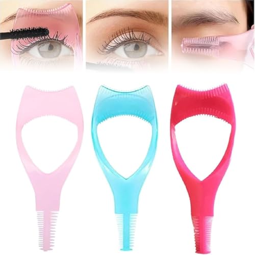 Mascara-Schutz-Applikatorschutz, 3-in-1-Wimpern-Werkzeuge, Mascara-Schutz-Applikatorschutz, 3-in-1-Mascara-Schild, Wimpern-Tools, Mascara-Schild, für Make-up-Anfänger (3 Stück) von Goniome